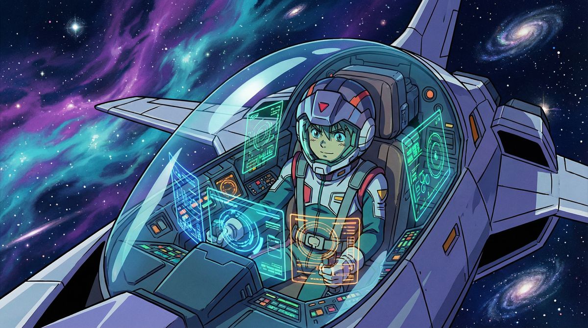 91太空探险动漫-星际领航员